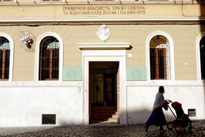 Entrada de la propiedad