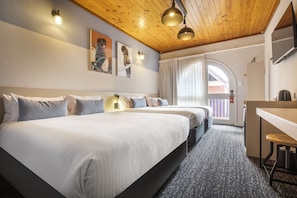 Wifi gratis y ropa de cama