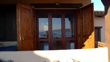 Panorama studio, uitzicht op zee | Balkon