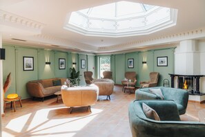 Sitteområde i lobbyen