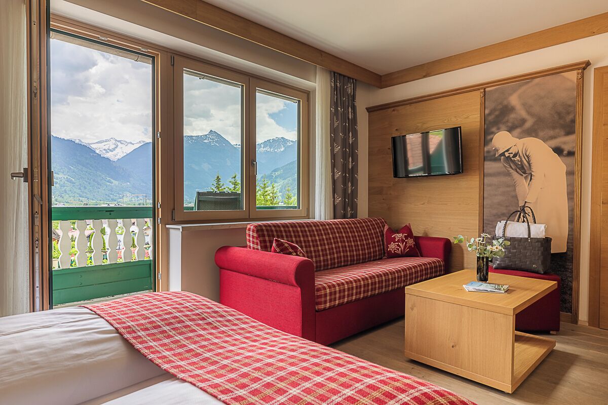 Deluxe Panorama Doppelzimmer | Minibar, Zimmersafe, laptopgeeigneter Arbeitsplatz, kostenloses WLAN
