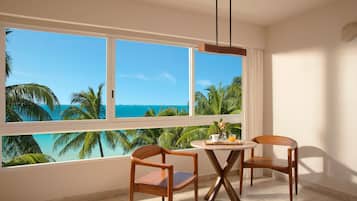Free minibar, in-room safe, desk, laptop workspace