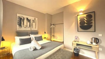 Habitación Confort doble | Ropa de cama de alta calidad y decoración individual