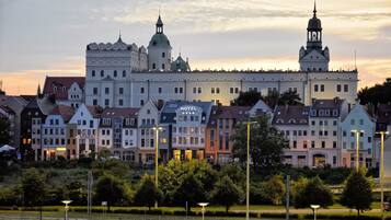 Majoituspaikan julkisivu