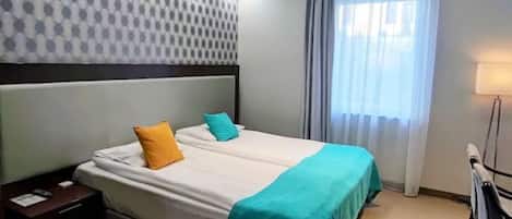 Standard Double Room | Premium bedding, minibar, in-room safe, desk