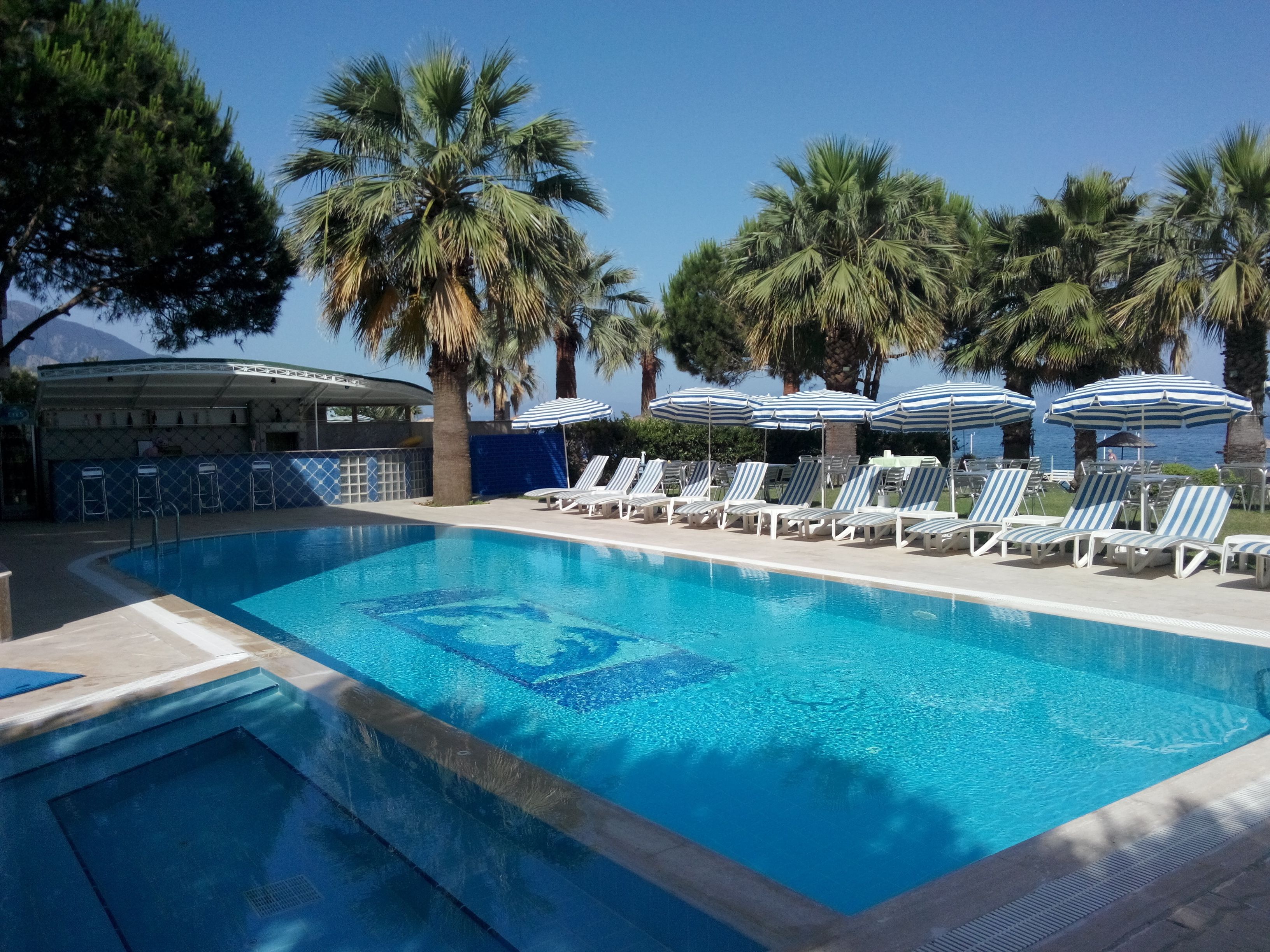Seasonal outdoor pool