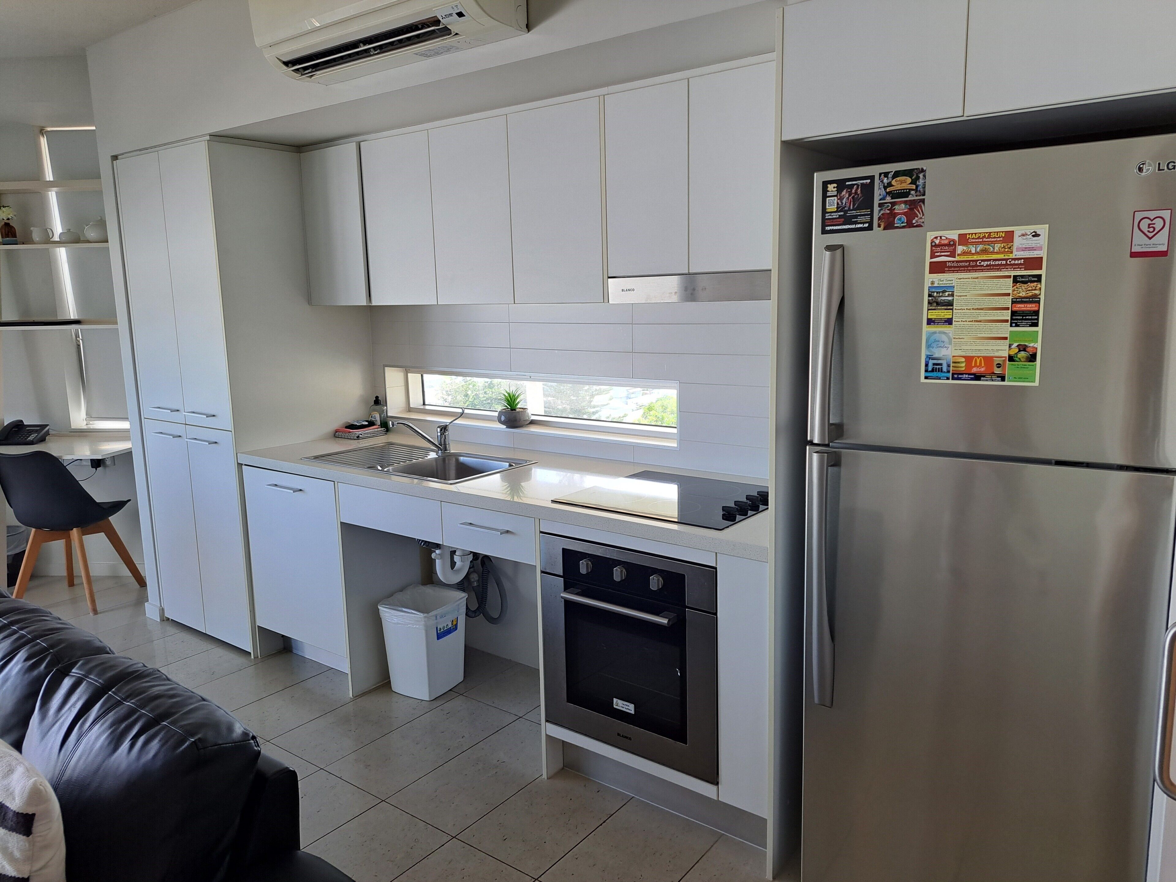 1 bedroom access apartment | private kitchen | fridge, microwave, coffee/tea maker, electric kettle