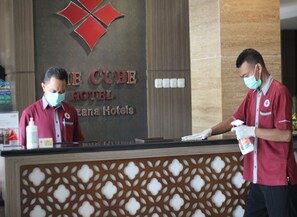Cleanliness standards - The Cube Malioboro Hotel (Yogyakarta)