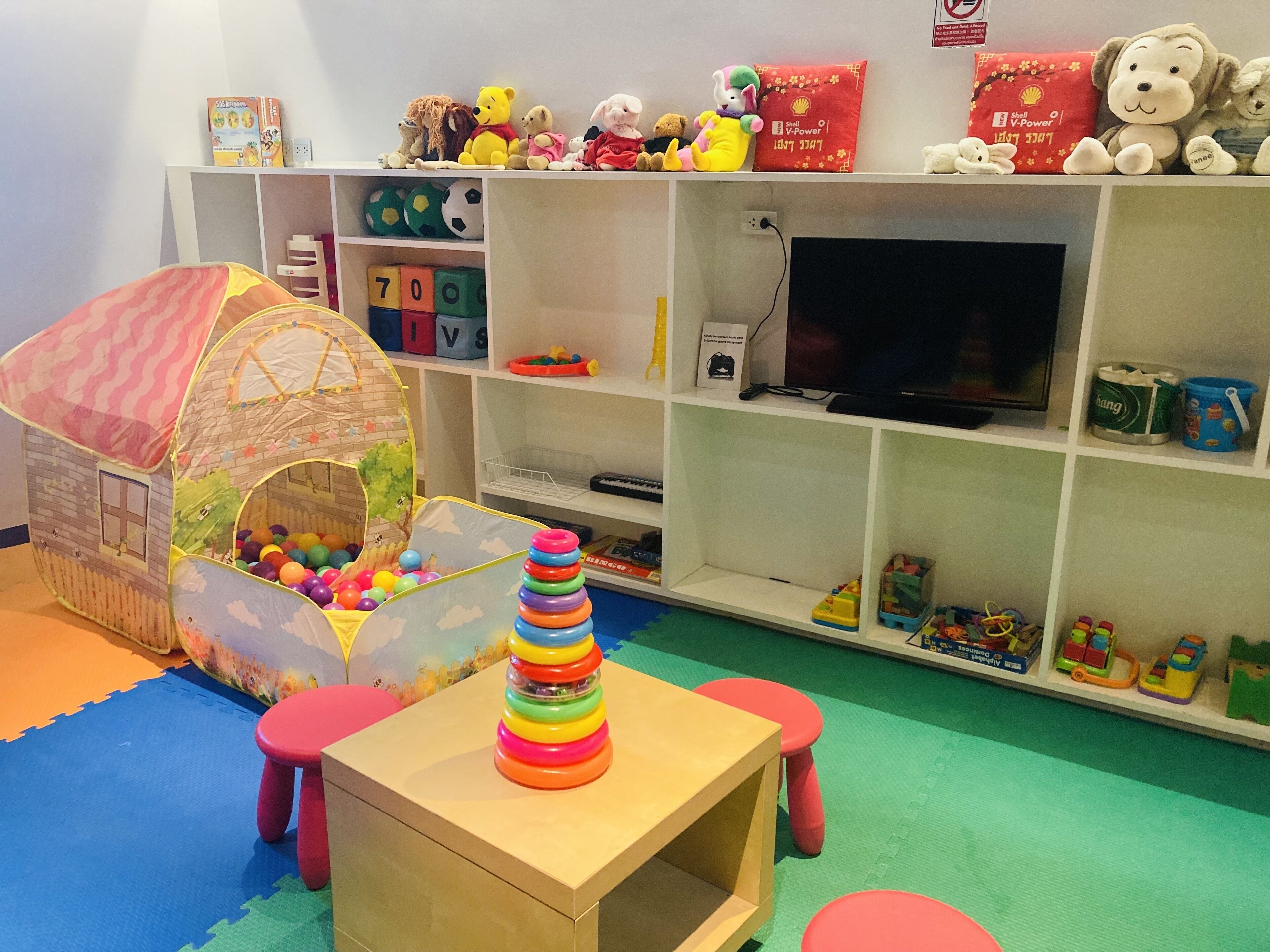 children’s area