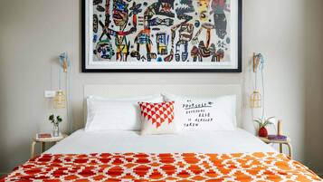 Premium bedding, minibar, in-room safe, individually decorated