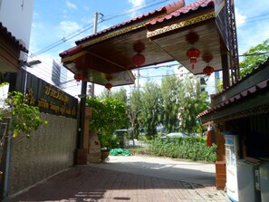 Entrada de la propiedad