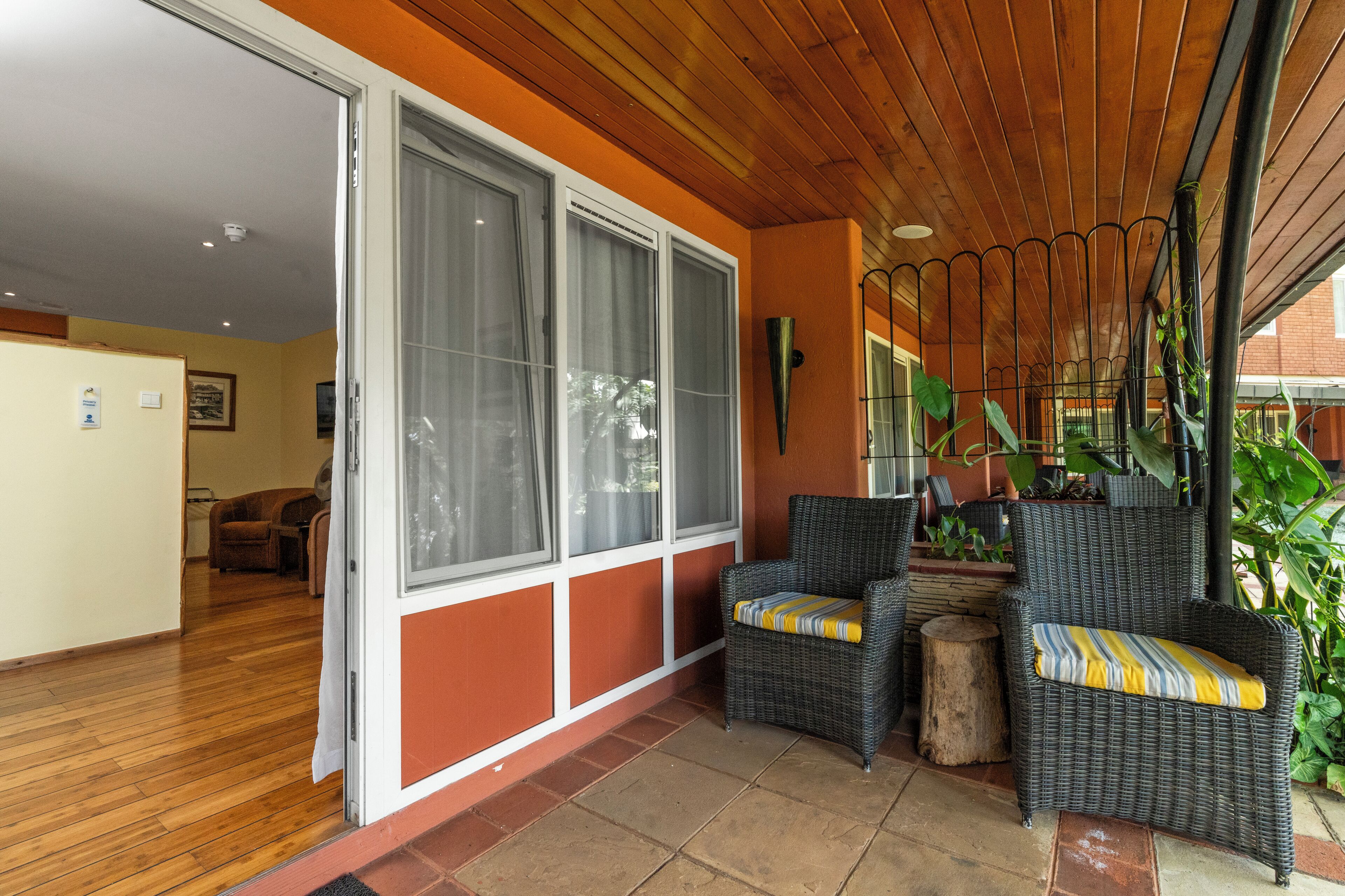 Suite, 1 King Bed, Accessible, Patio (Walk-in Shower) | Terrace/patio