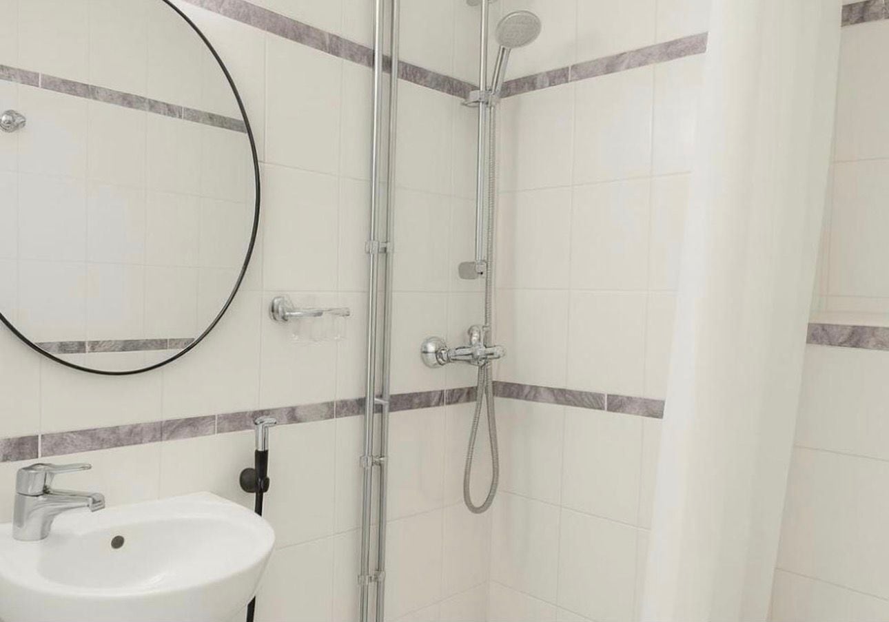 Free toiletries, hair dryer