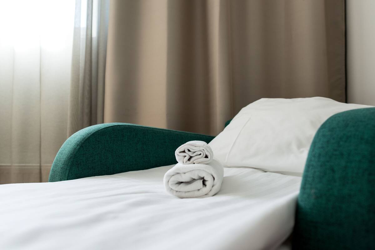 standard room | blackout curtains, iron/ironing board, cots/infant beds, free wifi