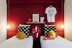 In-room safe, free WiFi, bed sheets - PlanB Hotel - Living Saint Gervais (Saint-Gervais-les-Bains)