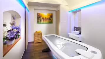 Hot tub, hot springs, body treatments, hydrotherapy, hot stone massages