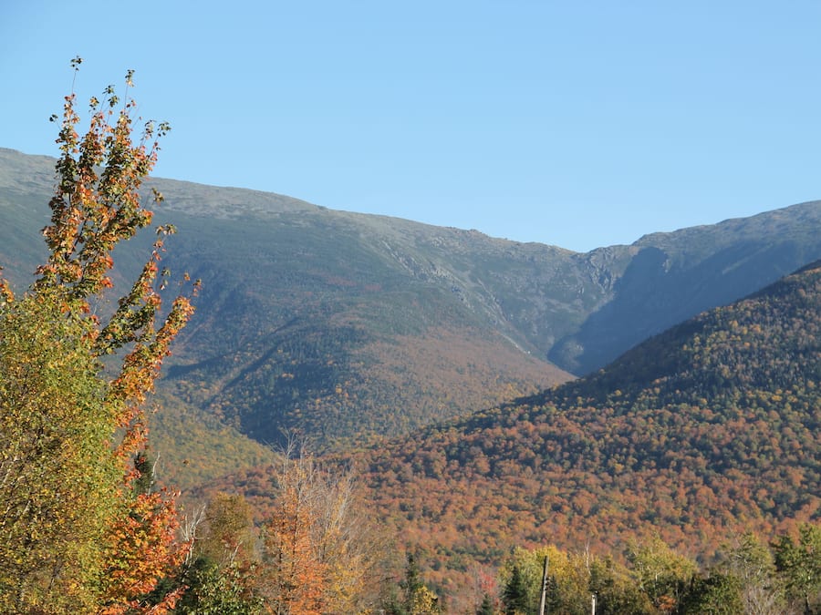 Vista para a montanha