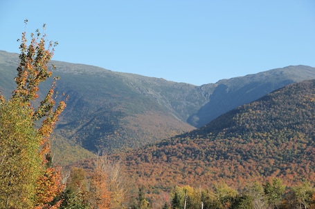 Vista a la montaña