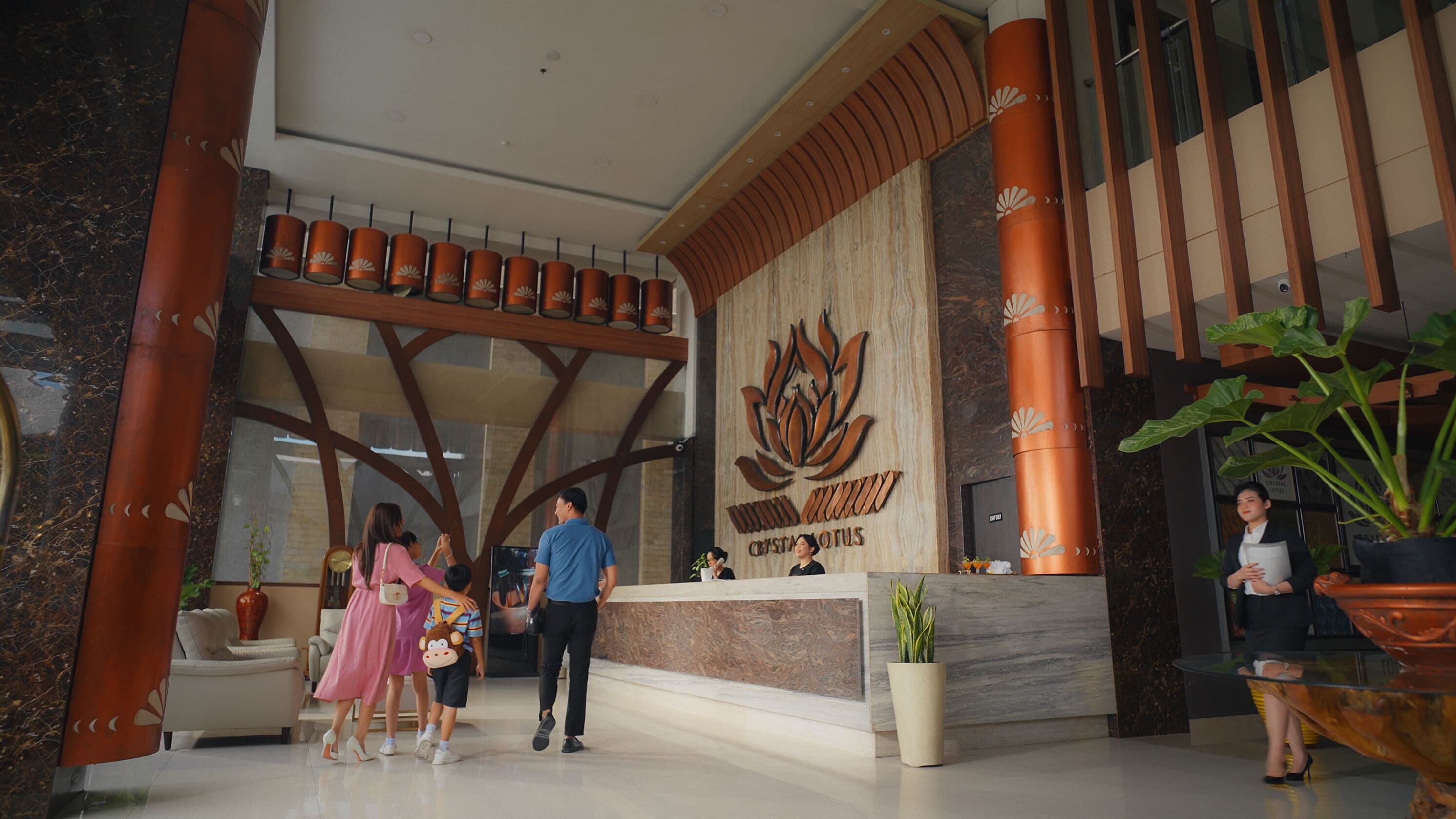 Quầy tiếp tân