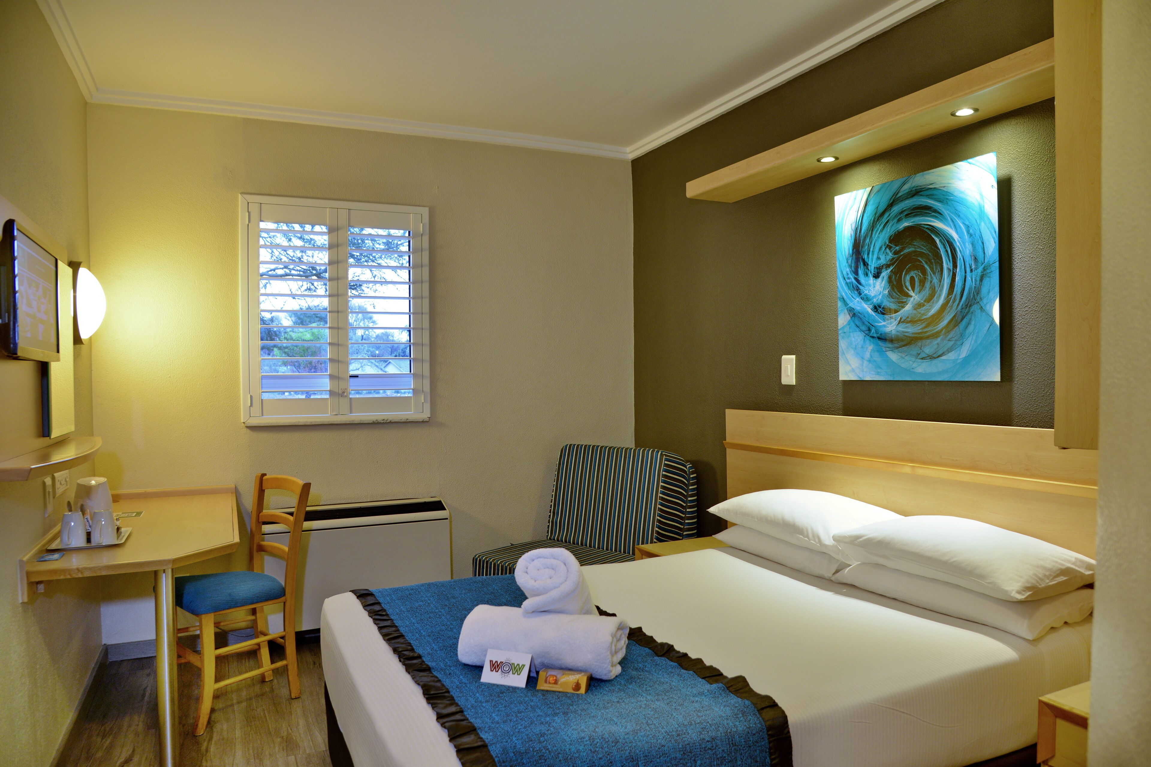 desk, laptop workspace, blackout curtains, soundproofing