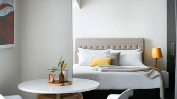 In-room safe, laptop workspace, iron/ironing board, cots/infant beds