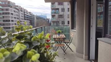 Appartement, 2 slaapkamers, balkon | Terras