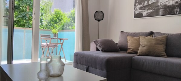 Appartement exécutif, 1 chambre, balcon | Terrasse/patio