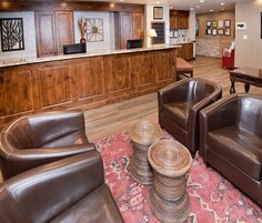 Zona de estar del vestíbulo