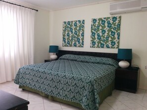 In-room safe, iron/ironing board, free cribs/infant beds, free WiFi