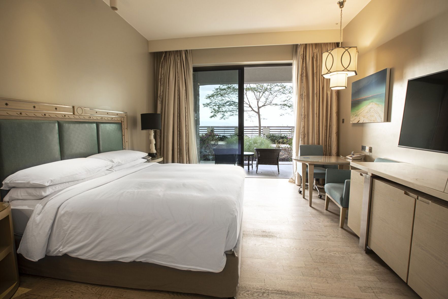 In-room safe, blackout drapes, soundproofing, free cribs/infant beds