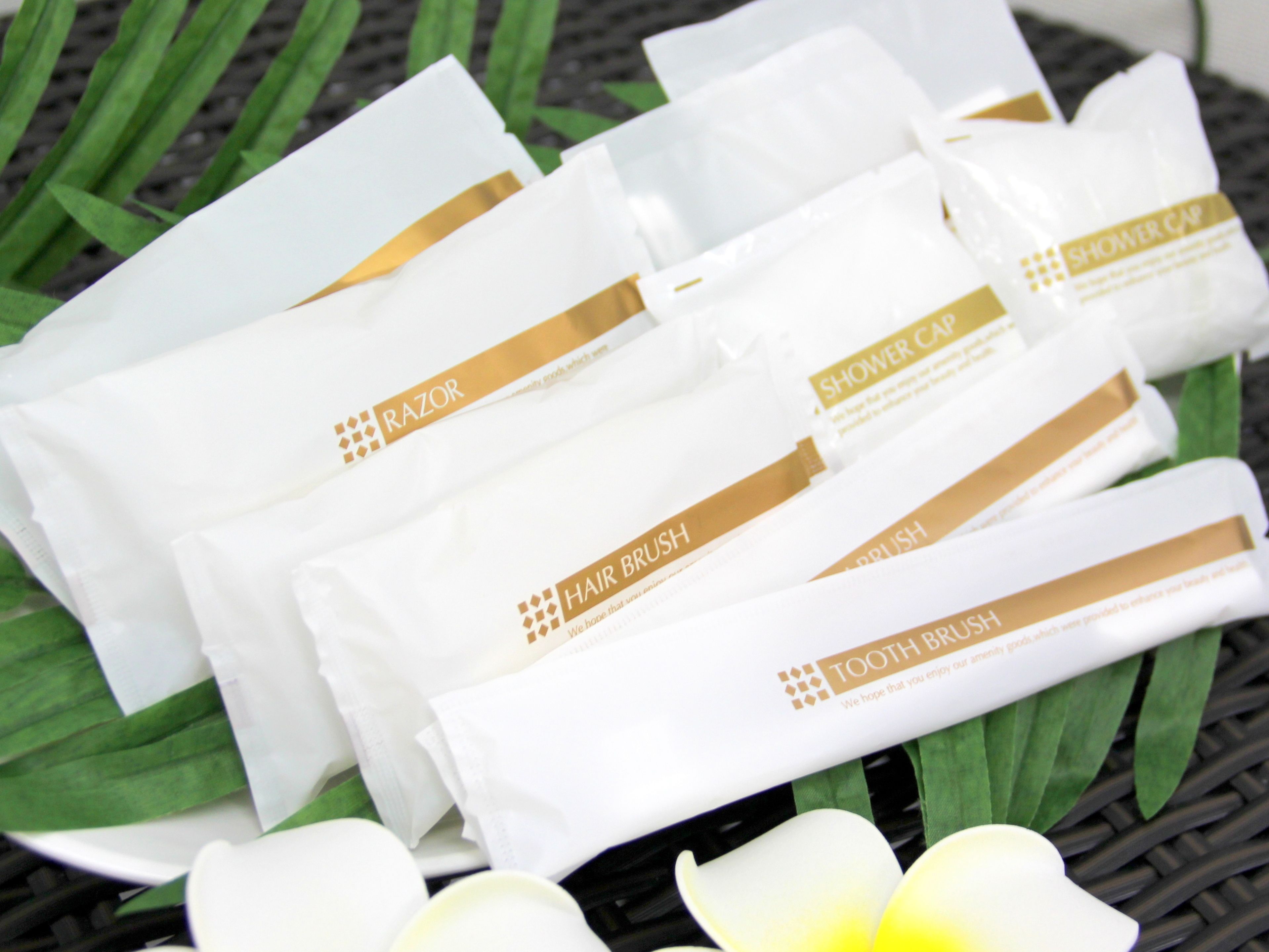 shower, free toiletries, hair dryer, slippers