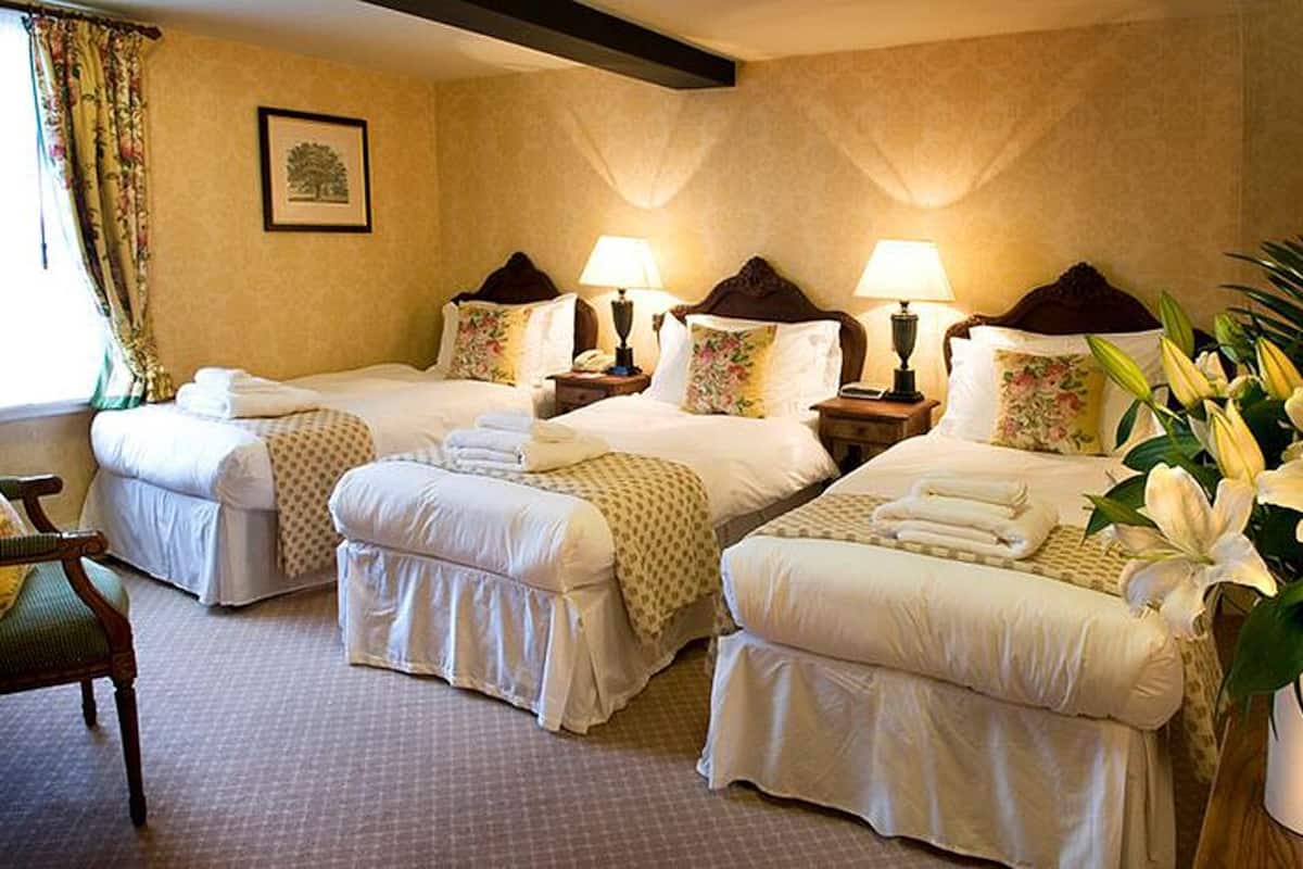 Triple Room | Premium bedding, desk, blackout drapes, iron/ironing board