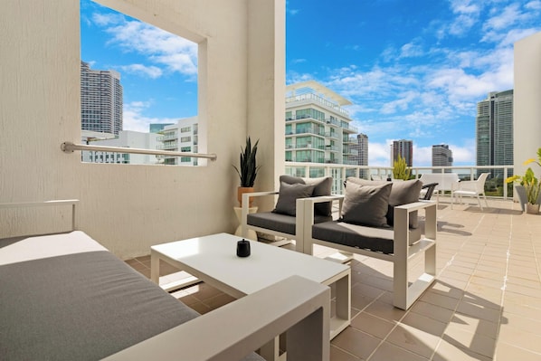 Rooftop terrace