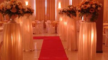Indoor wedding