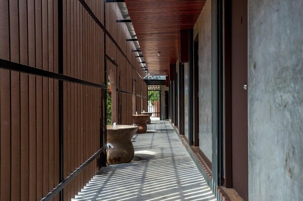 Fachada de la propiedad