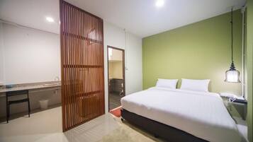 Dobbeltrom – standard | Minibar (inkludert), blendingsgardiner, wi-fi (inkludert) og sengetøy