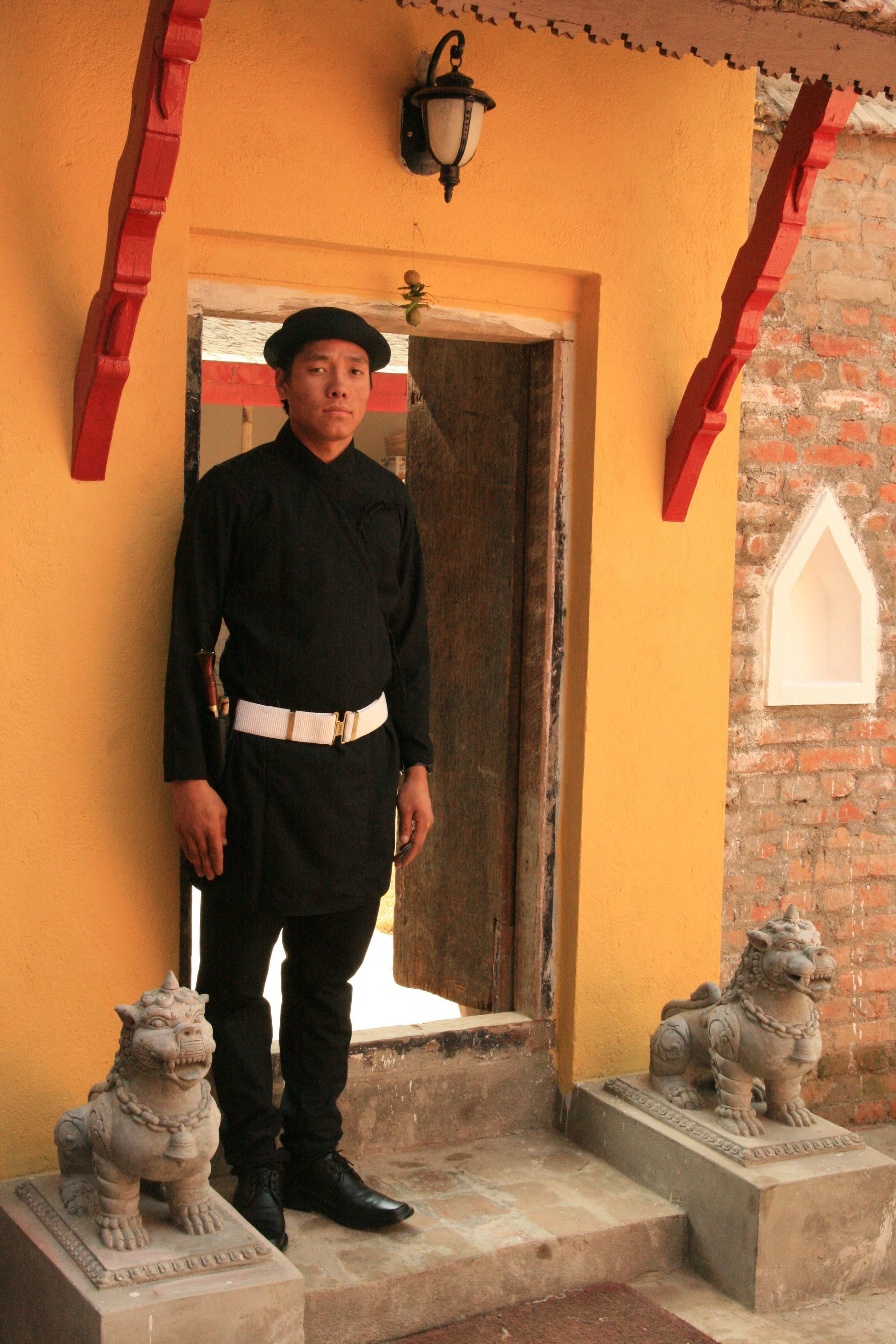 Entrada al alojamiento