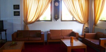 Sala de estar en el lobby