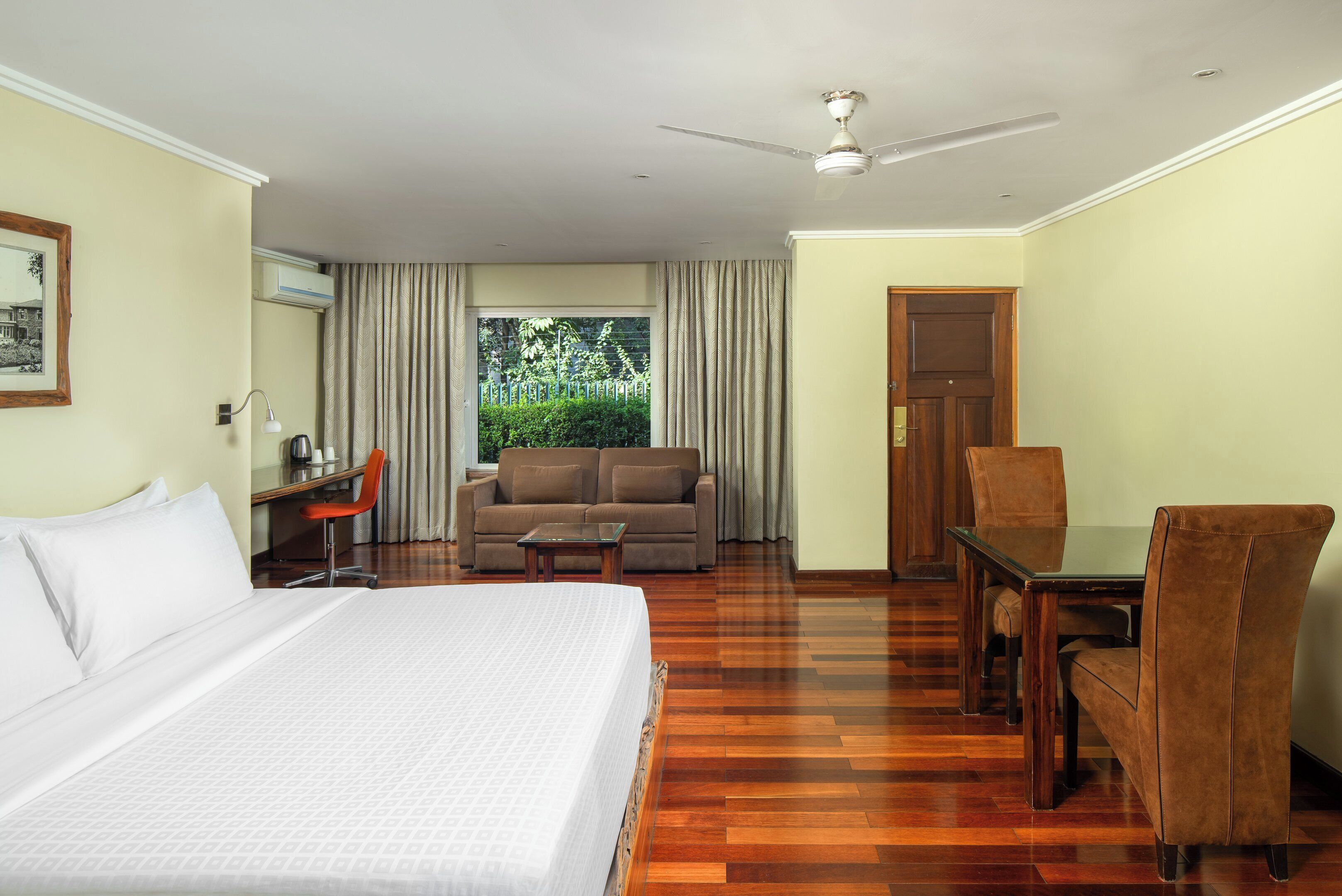 Family Suite, Garden View | Premium bedding, in-room safe, individually decorated