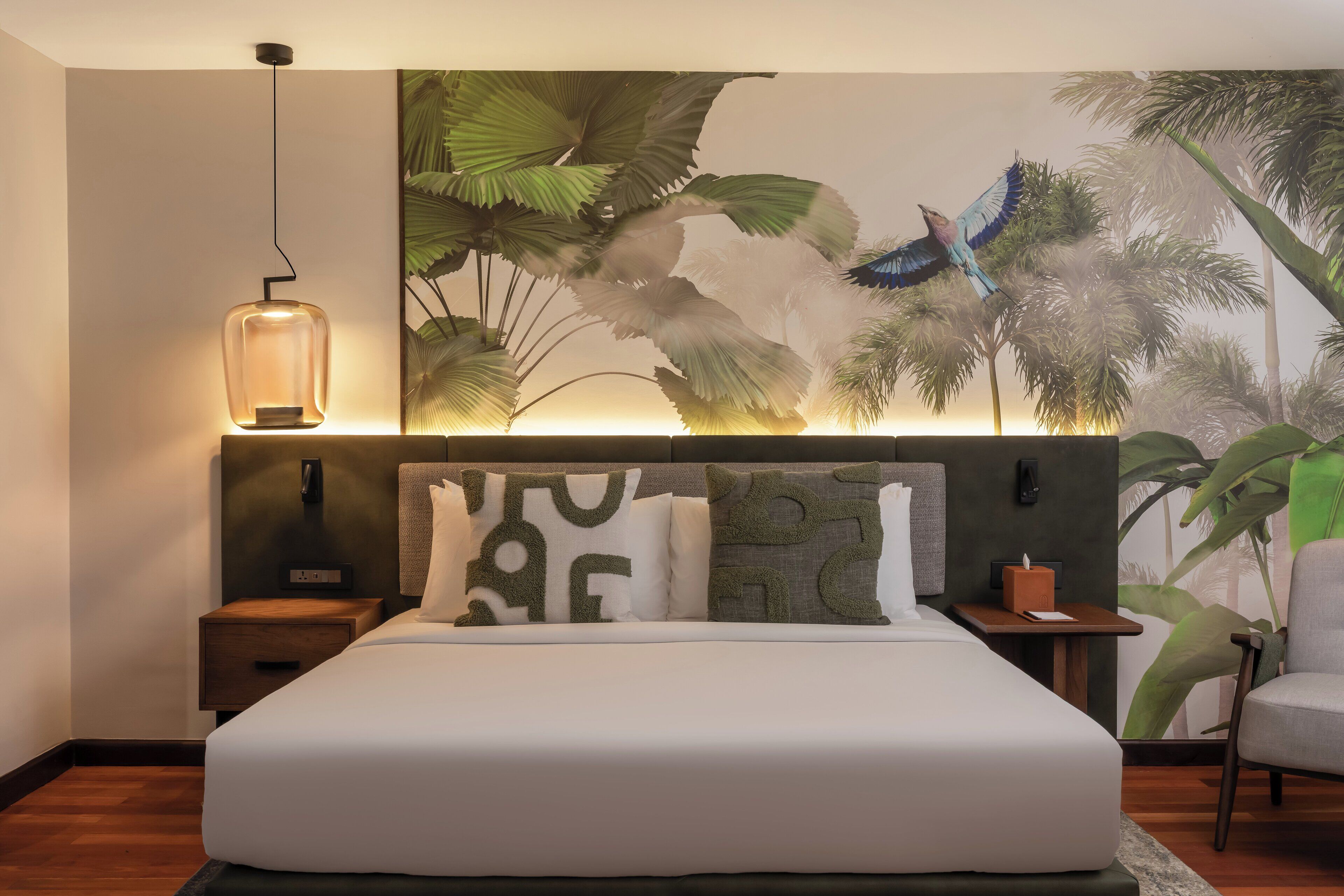 套房, 1 張特大雙人床, 花園景 (Jacaranda Suite ) | 高級寢具、房內夾萬、獨特設計、獨  特裝修