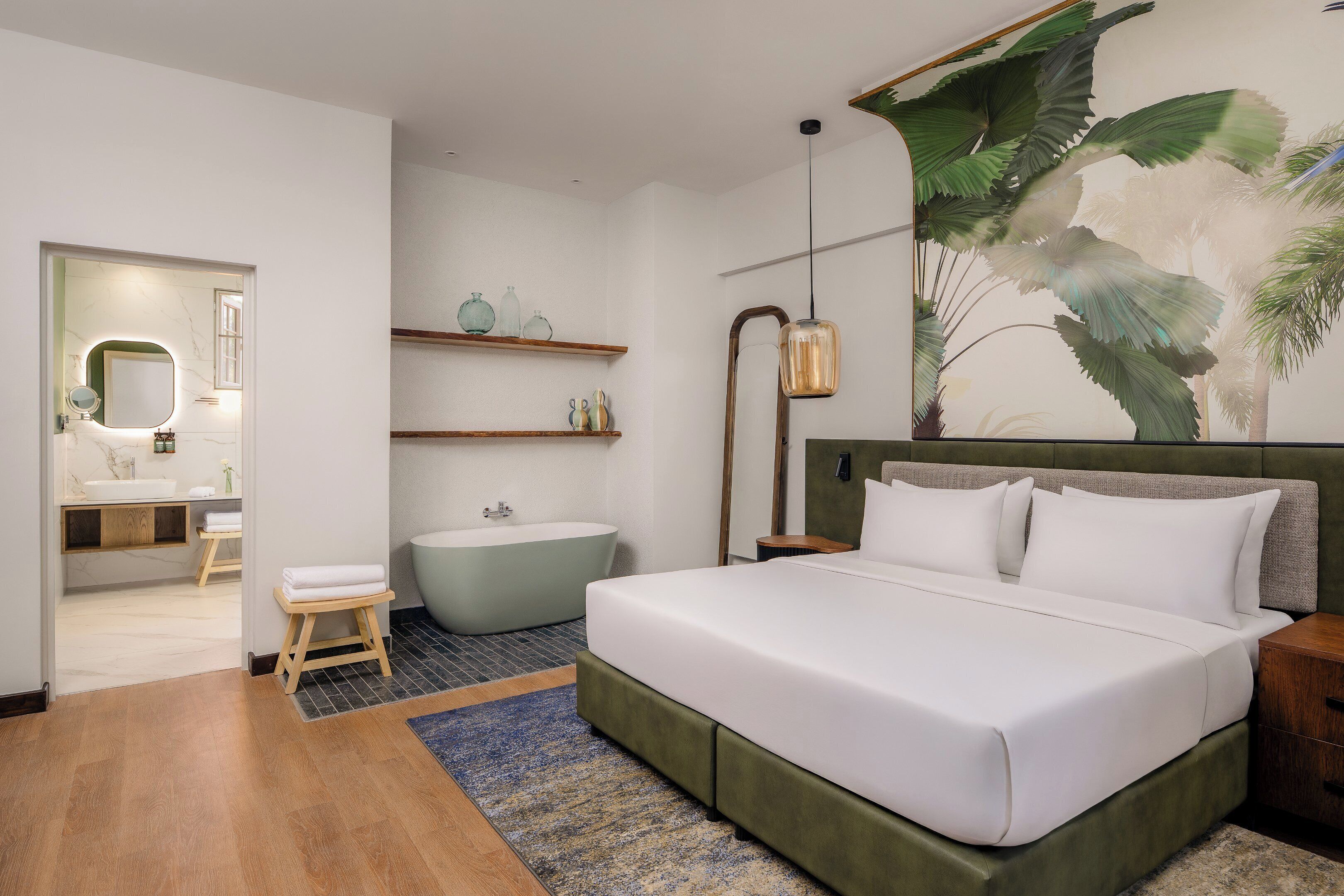 Literie de qualité supérieure, coffres-forts dans les chambres