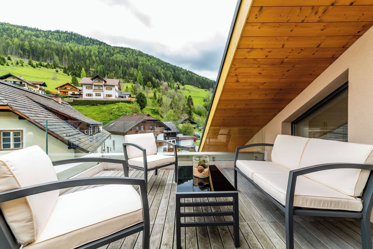 Panoramic Apartment, 1 Bedroom, Terrace, Mountain View | Terrace/patio