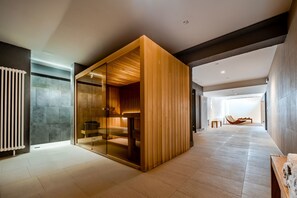 Sauna, steam room - Quercus Appartements (Reichenau)