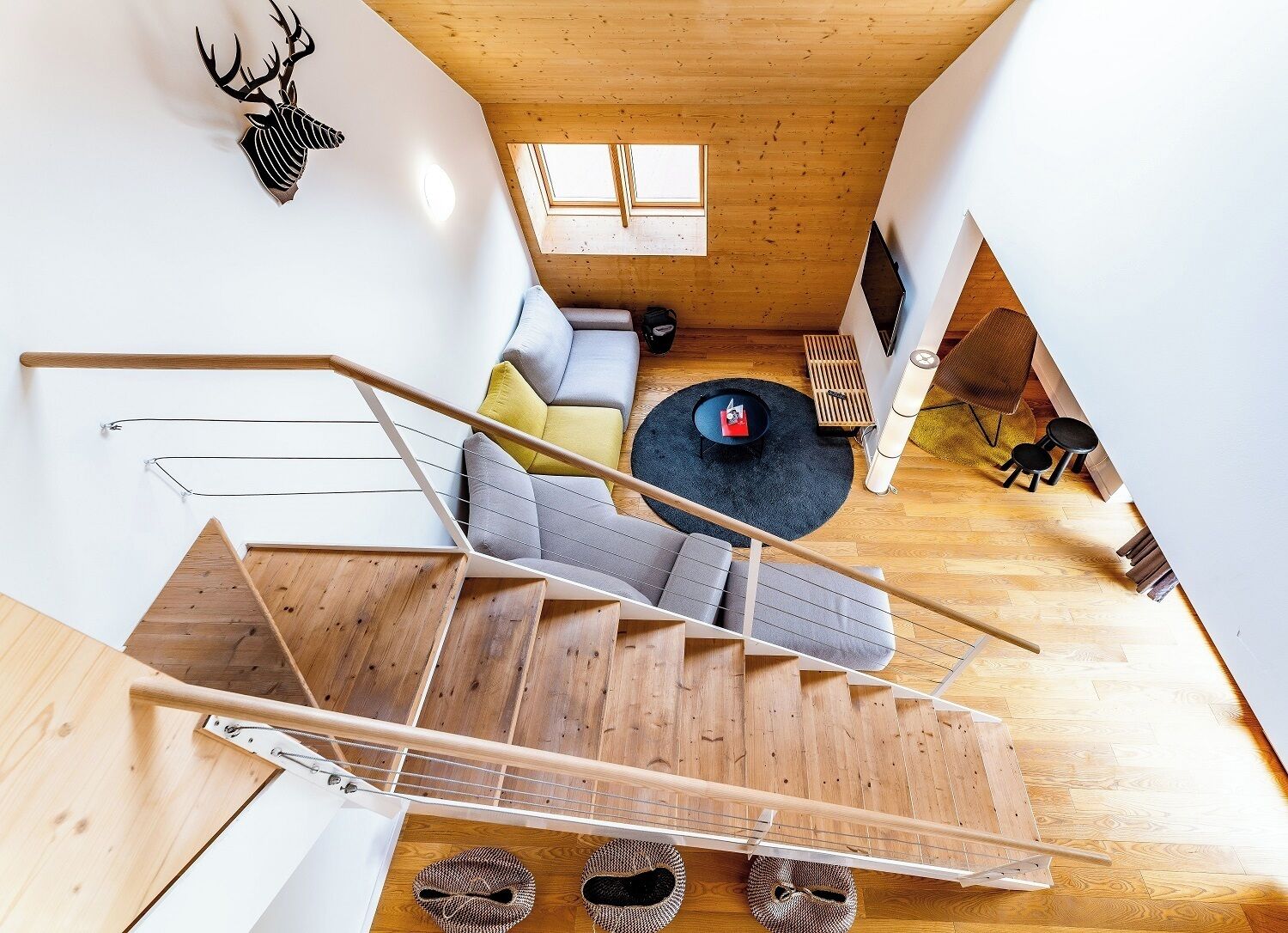 Penthouse Superior, 2 kamar tidur | Area keluarga | TV layar datar