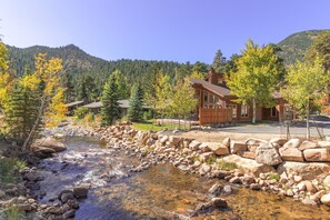 Family Suite, Fireplace, River View | Mountain view