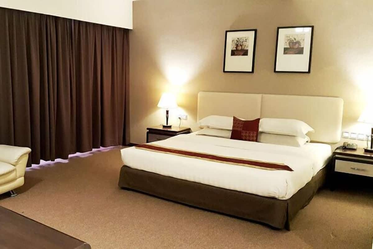Executive suite, kitchenette | Een kluis op de kamer, een strijkplank/strijkijzer, gratis wifi