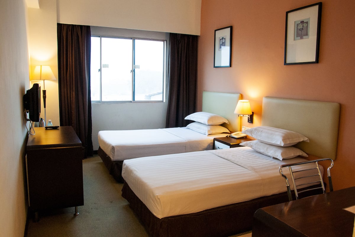 Super Deluxe Twin Room | Een kluis op de kamer, een strijkplank/strijkijzer, gratis wifi