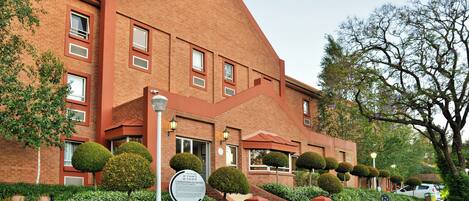 Fachada da propriedade