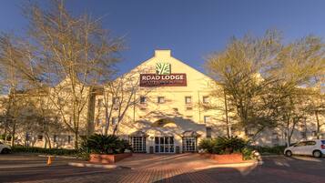 Façana frontal de l'allotjament