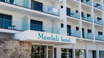 Facciata della struttura